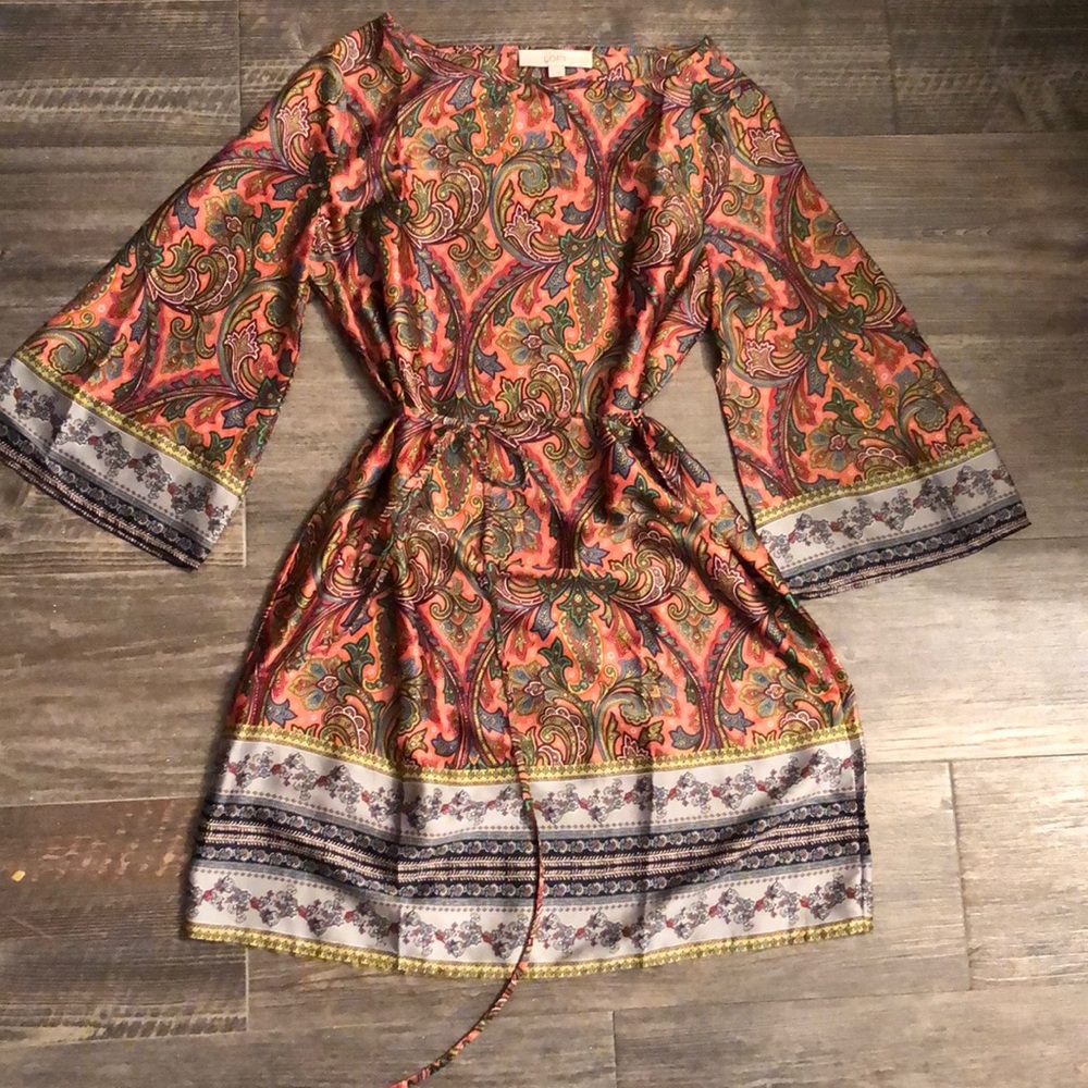 Fun Print Dress LOFT